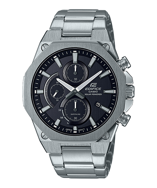 Casio Edifice Analog Black Dial Men's Watch EFS-S570D-1AUDF