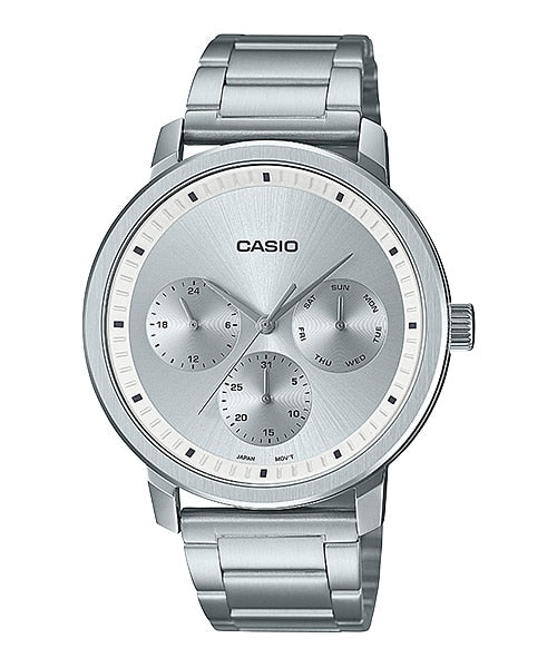 Casio MTP-B305D-7EVDF Analog Silver Dial Men's Watch