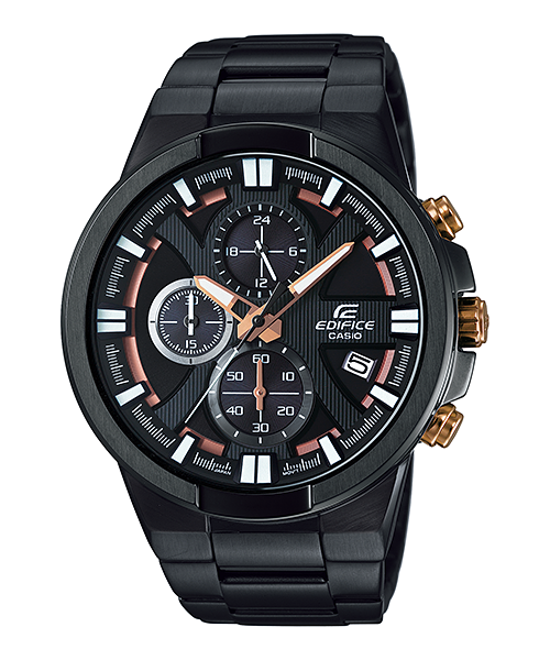 Casio Edifice Chronograph Black Dial Men's Watch - EFR-544BK-1A9VUDF (EX230)