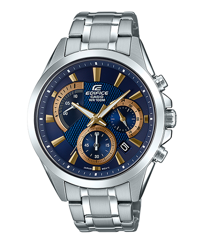 Casio Edifice Chronograph Blue Dial Men's Watch - EFV-580D-2AVUDF(EX477)